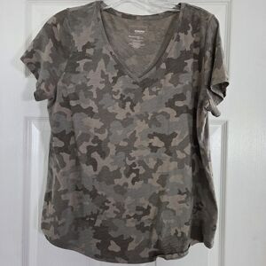 Sonoma L Women's Short Sleeve Camo Tee